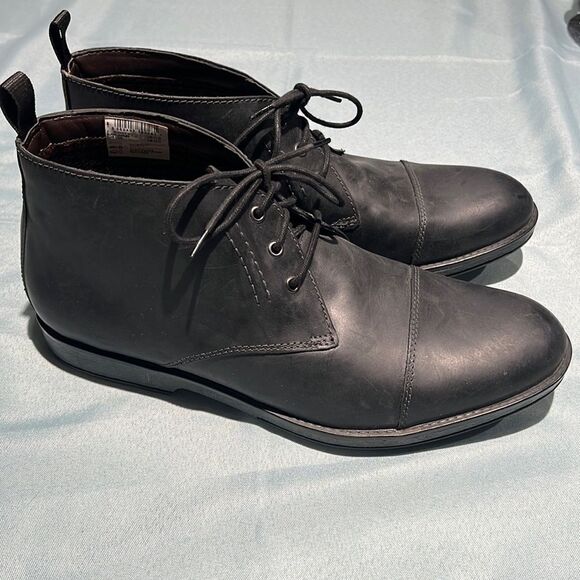 Clarks Hinman Mid Top‎ Leather Chukka Boots 12 A6 main image 5